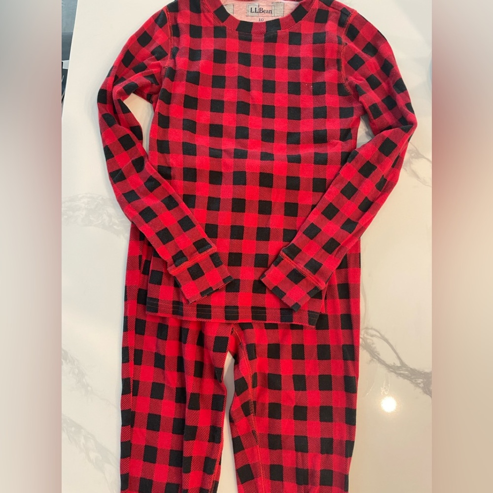 LL Bean kids Long John Set/ Thermals